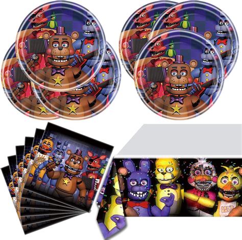 five nights at freddy's party games|five nights at freddy's tablecloth.